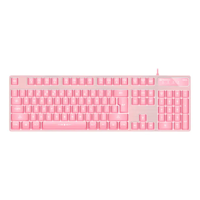 Teclado Gamer Fantech K613l Sakura Edition Revogames Us Rosa