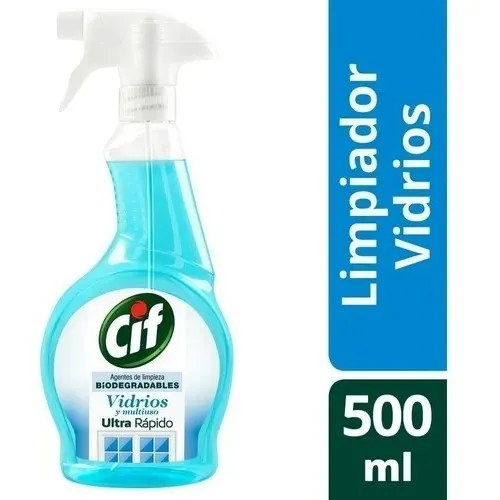 Limpiador Cif Vidrios Biodegradable Gatillo X 500 Ml