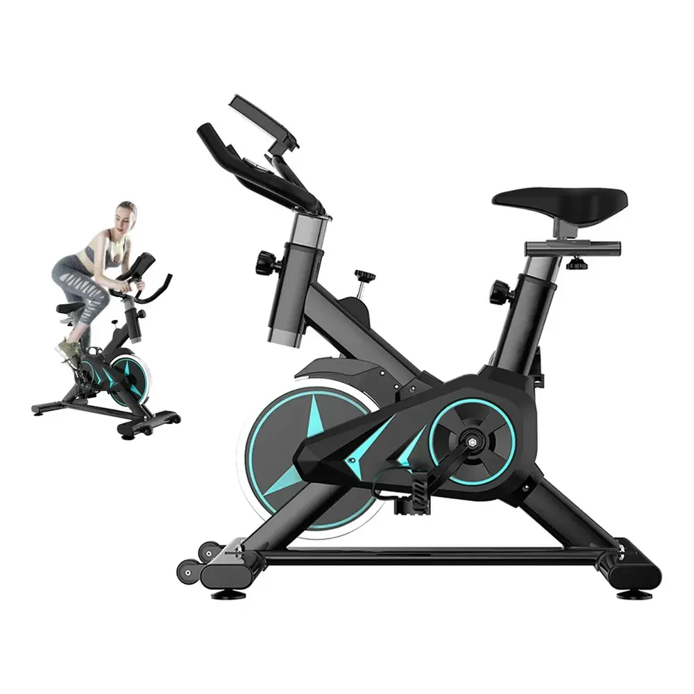 Bicicleta Spinning Ergométrica Para Casa Volante 6kg Resistencia Variable Carga 150kg Monitor...