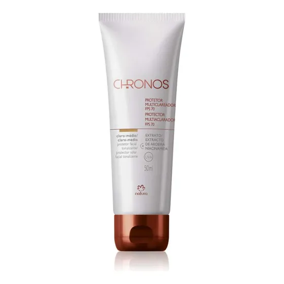 Protetor Clareador Fps 70 Chronos 50 Ml