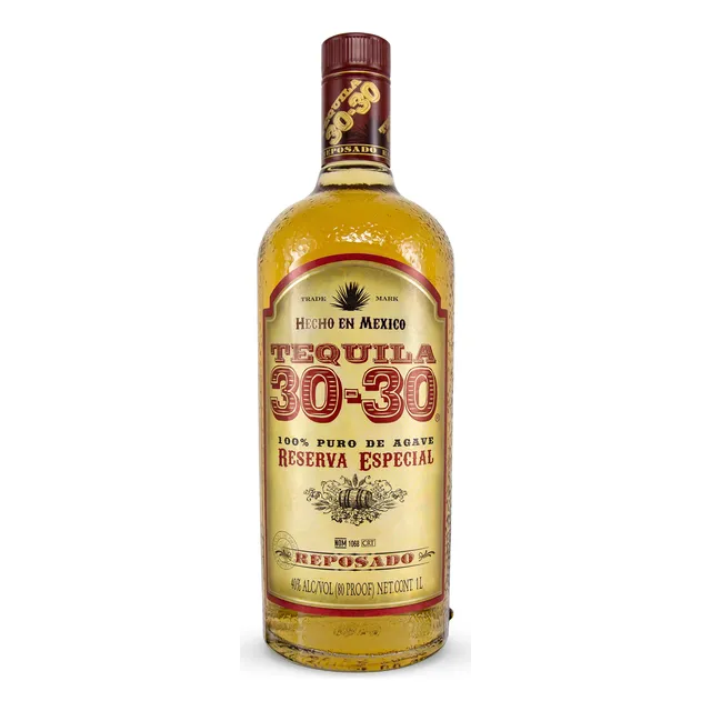 Tequila 30-30 Reposado 100% De Agave 1l