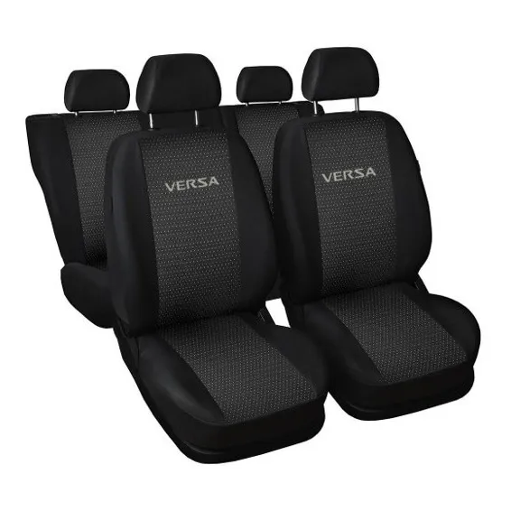 Versa 2009-2019 Fundas Forros Con Dos Logos De Regalo