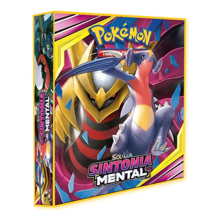 Álbum Pasta Fichário Pokémon Sol E Lua Sintonia Mental Álbum Pasta Fichário Pokémon Sol E Lua Sintonia Mental