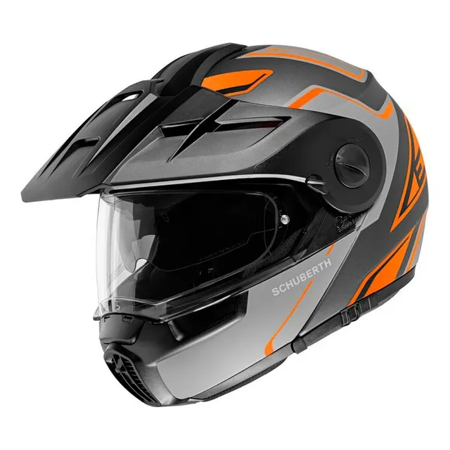Casco Schuberth E1 Adventure Rebatible Viajes Turismo Dlm