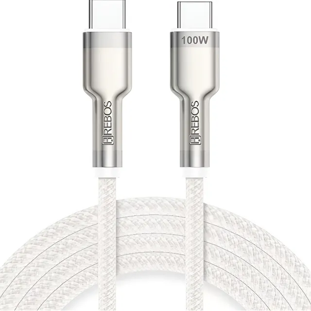 Cabo Usb-c Para Tipo-c Super Turbo 100w Alta Qualidade Nf 