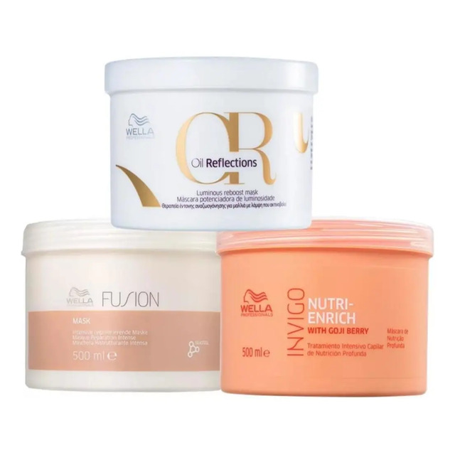 Kit Fios Perfeitos Cronograma Capilar (3 Produtos) - Wella