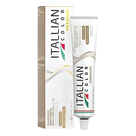 Coloração Itallian Color 60g Tons Naturais E Variações