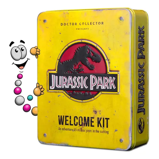 Kit De Bienvenida Doctor Collector Jurassic Park Memorabilia