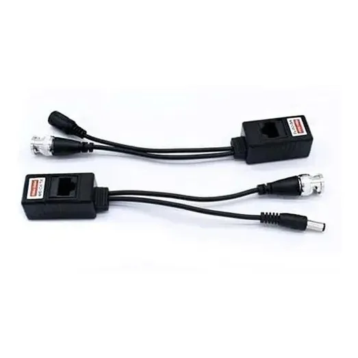 Video Balun Hd Rj45 2 En 1 (video + Power) Modelo Stc-vb21