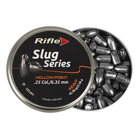 Chumbinho/carabina 6.35 Lata Rifle Slug Heavy Holow Point