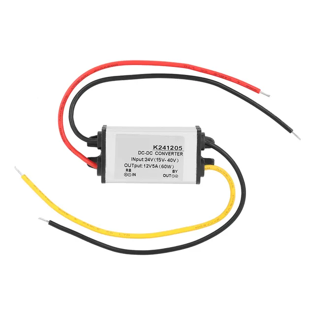 Convertidor Reductor De Alta Eficiencia Dc-dc 24v A 12v 60w