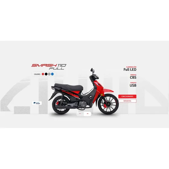 Gilera Smash 110 - Cbs Led Tablero Digital No Blitz Wave Zb