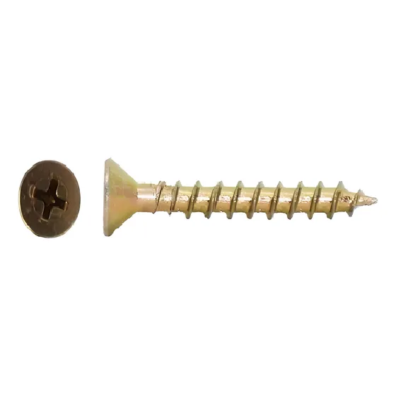 Tornillo Vialro Fix Dorado Madera 2.5 X 20 Mm Jasper