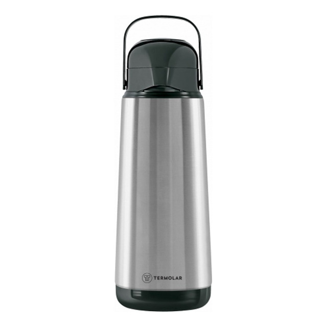 Garrafa Térmica De Pressão 1,8 Litro Inox Lúmina Termolar Garrafa Térmica De Pressão 1,8 Litro Inox Lúmina Termolar
