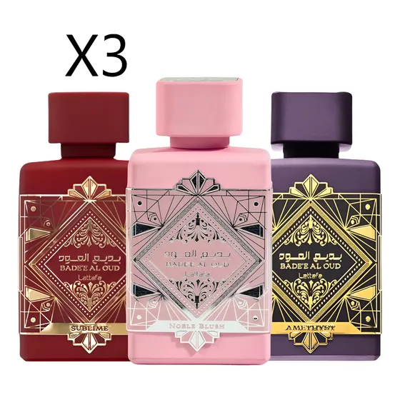 Perfume Noble Blush , Amethyst ,sublime 100ml Lataffa