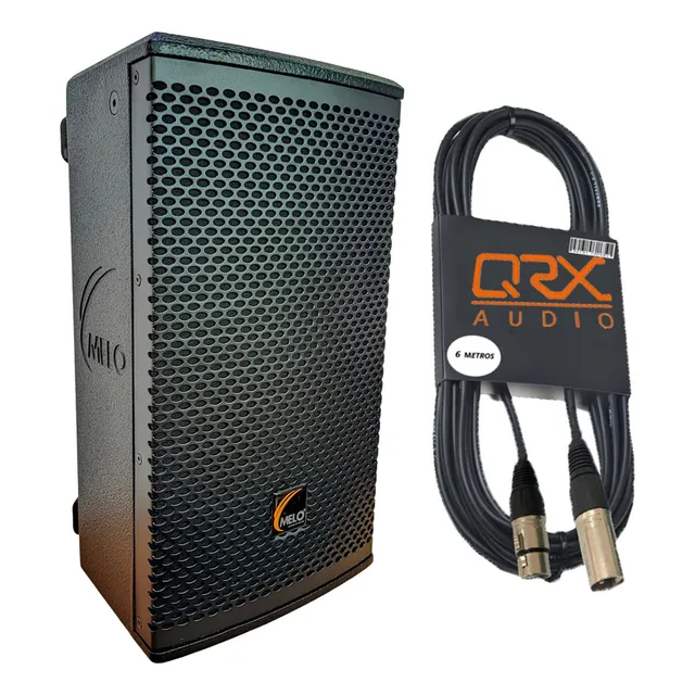 Bafle Melo Activo Xm108b Con Dsp Y Bluetooth 380w Rms Mdf Color Negro