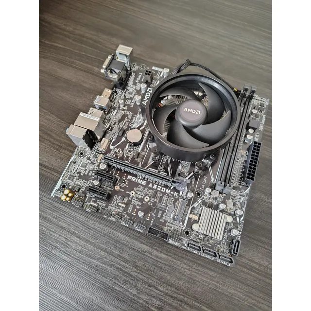 Motherboard Prime A320m-k + Cpu Amd Ryzen 5 3600x
