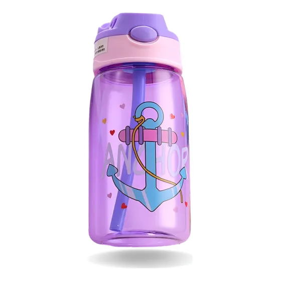 Termo, Vaso Escolar Para Niños Con Pitillo/ Antiderrame