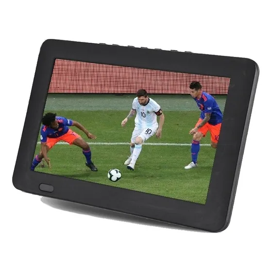 Tv Digital Lcd Portatil 9 Pul. Tdt Bat. Recarg - Av In - Usb