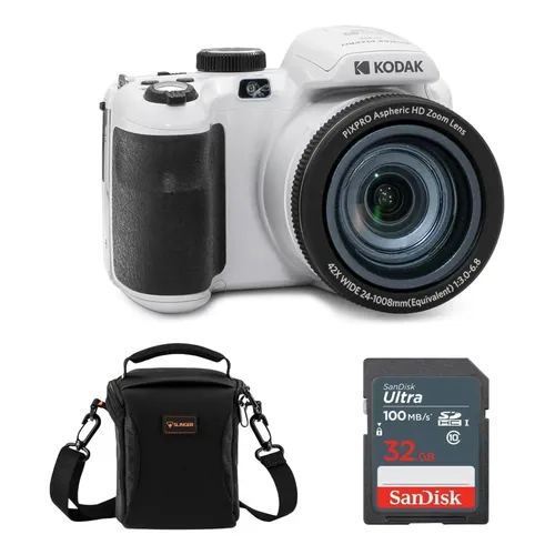 Canon PowerShot Zoom compacta cor branco | Parcelamento sem juros