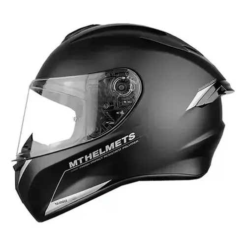 Casco Mt Targo Pro Solid A1 Negro Mate Plan** Fas