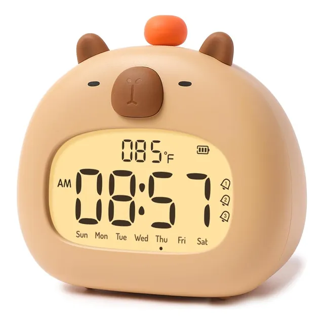 Reloj Despertador Capibara Para Niños