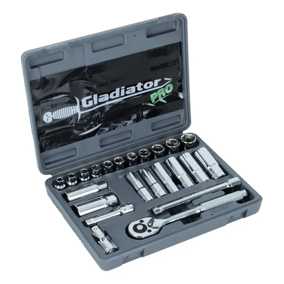 Juego De Dados 3/8q 23 Pcs Jt 823