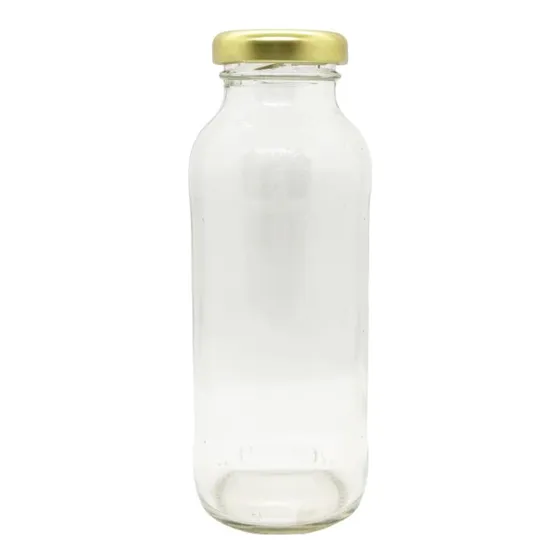 Botella Vidrio Jugo Tomate De 250 Cc C Tapa Axial Ciega X24