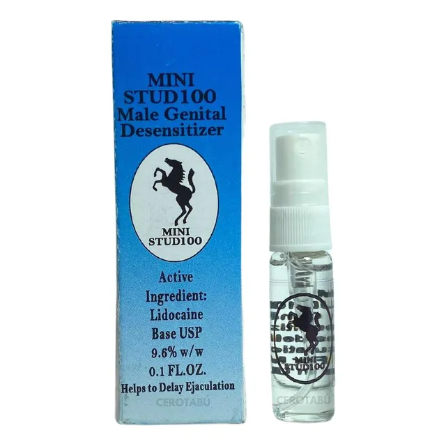 Lubricante Retardante Masculino Stud 100 Spray + Rendimiento