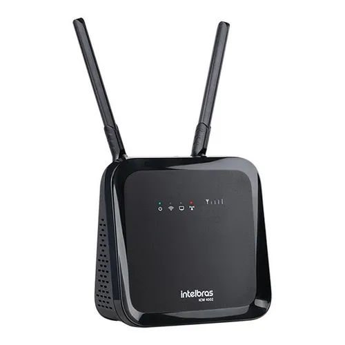 Router Wifi 3g 4g Para Chip Antel Claro Movistar Icw-4002 Color Negro