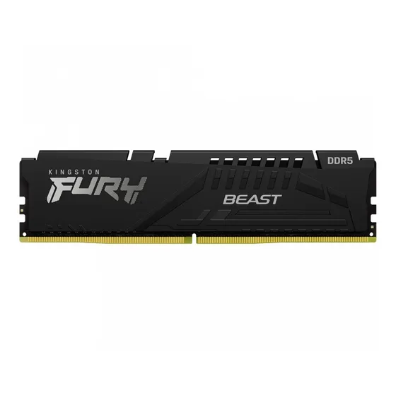 Memoria RAM DDR5 16GB 5200MT/s KINGSTON FURY BEAST 1x16GB Negro