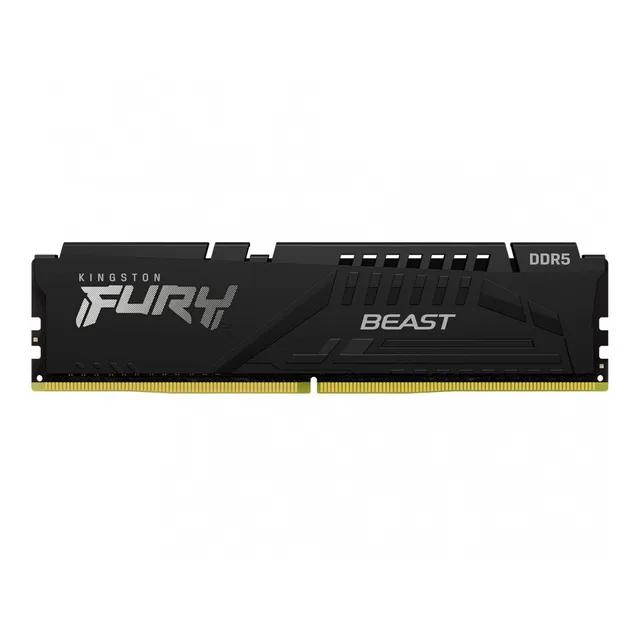 Memoria RAM DDR5 16GB 5200MT/s KINGSTON FURY BEAST 1x16GB Negro