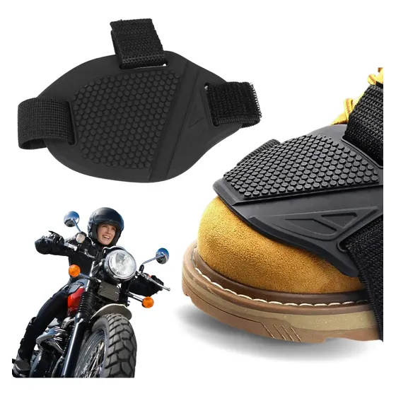 Protetor De Tênis Sapato Moto Pedal Marchas Preto — foto 2
