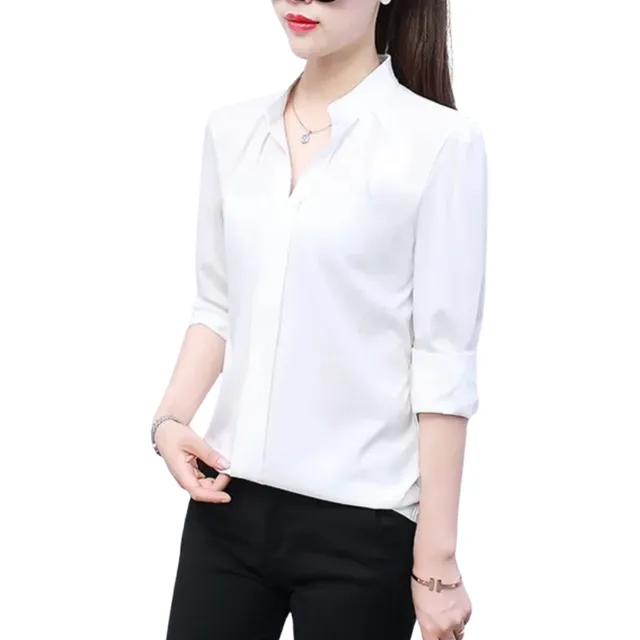 Blusa Camisa Para Damas Manga Larga