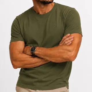 Ogochi Camiseta Básica Masculina Ogochi 100% Algodão