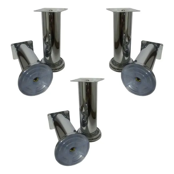 Pata Elefante 15 Cm X6 Unds - Base Cama Mueble Con Tornillos