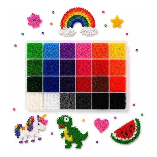 Zx Mini Hama Perler Beads, Kit De 2,6 Mm, 16000 Piezas | MercadoLivre