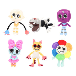 6 Juguetes De Peluche Dandy's World Plush Scraps Game Bow 6 Juguetes De Peluche Dandy's World Plush Scraps Game Bow