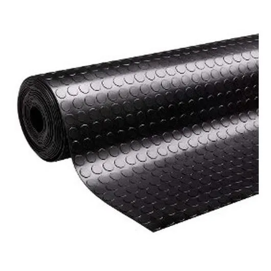 Piso Antideslizante Dibujo Toperol 1,40 Ancho X 1,0 Mt Largo Negro