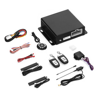 Stop 12v Car Anti-theft Alarm Remote Starter System Pke Stop 12v Car Anti-theft Alarm Remote Starter System Pke