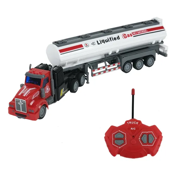 Trailer Camion Pipa  Control Remoto Navida