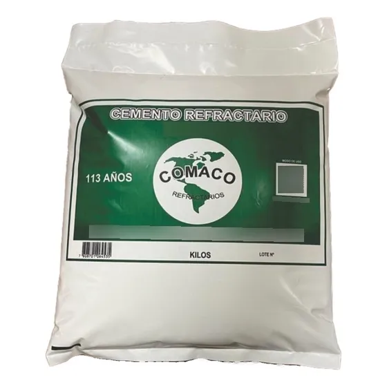 25 Kg Cemento Humedo Refractario Comaco