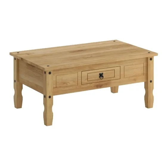 Mesa De Living Madera Maciza Linea Mexicana 