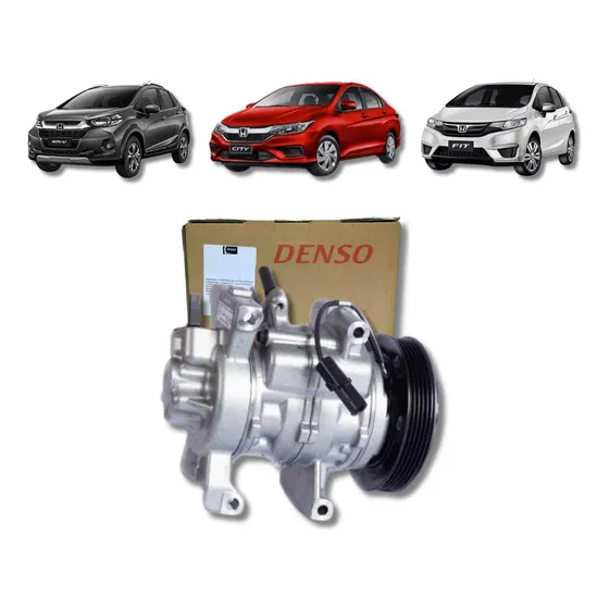 Compressor Honda City 1.5 2015 A 2024 Original Denso