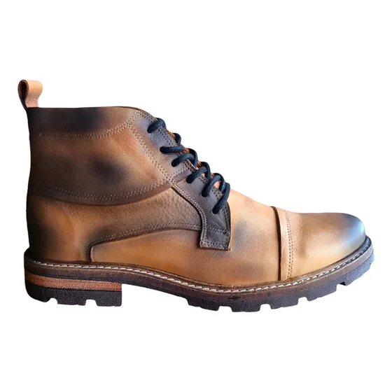 Bota Cuero Vacuno Padua Onyx Hombre Invierno