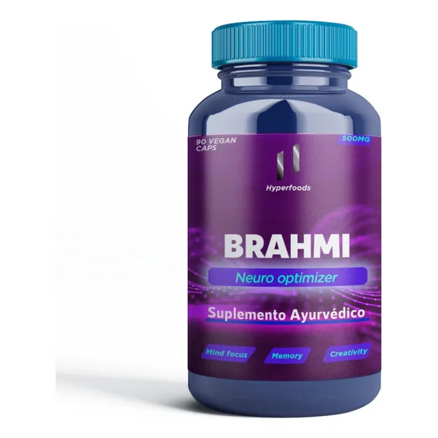 Brahmi (bacopa Monnieri) - Frasco X 90 Cápsulas X 500 Mg