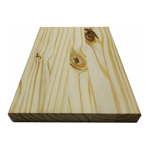 Tablero Placa Liston Pino 1,22 M X 3,00 M X 18 Mm - Con Nudo