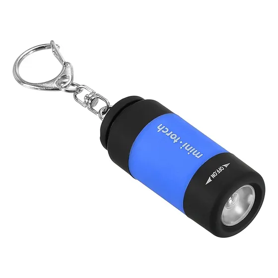 Mini Linterna Potente Llavero Portatil Led Usb Recargable