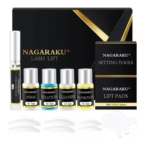 Nagaraku Kit Lash Lifting Cílios E Brow Lamination Anvisa