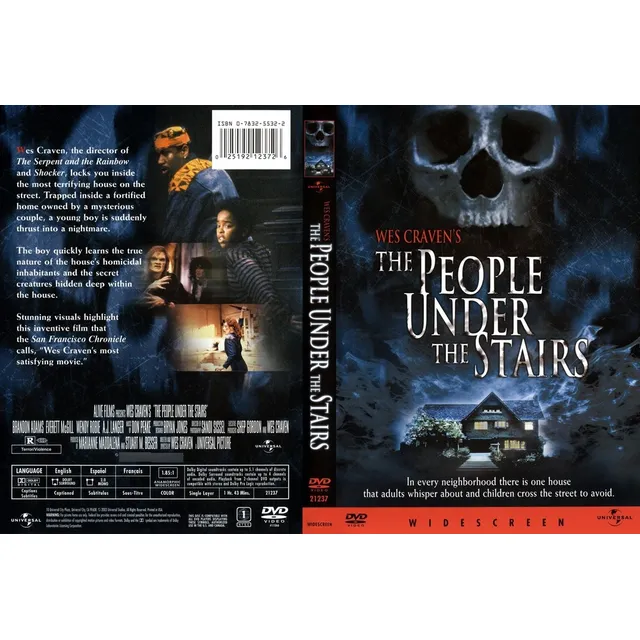 El Sótano Del Miedo( People Under The Stairs) Terror Dvd